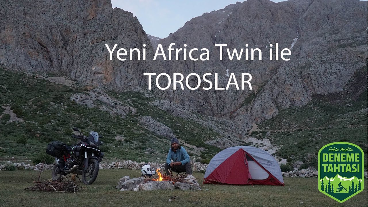 Yeni CRF1100L Africa Twin DCT ile Toroslar | Deneme Tahtası