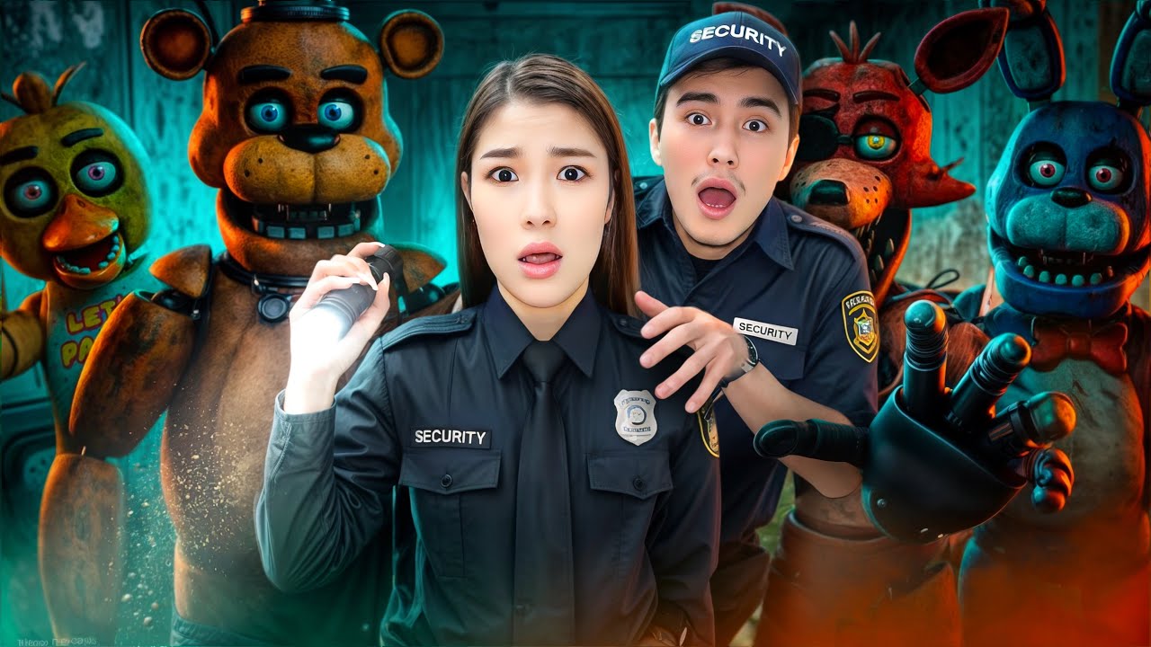 5 НОЧЕЙ С ФРЕДДИ 😱 ШЫН ӨМІРДЕ КЕЛДІ 😭 НАЗЫМ ЕКЕУМЫЗ ФРЕДИДАН ҚООҒАНДЫҚ 😤