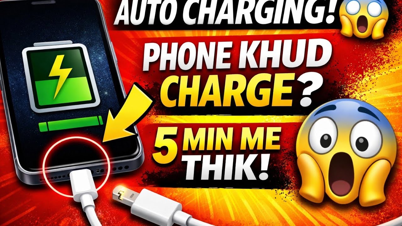 Charjing me se nikalne par bhi charj ho raha hai