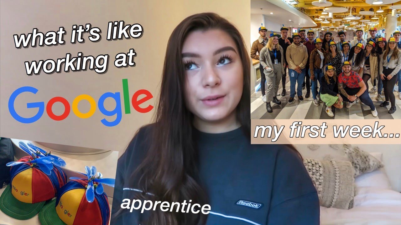 VLOG | my first week as a Google apprentice - Molly Johnstone