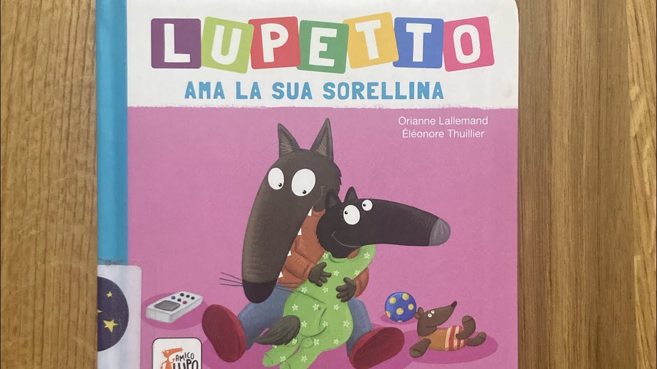 Lupetto ama la sua sorellina 💖 - leggiamo insieme 👦🏾👶🏿