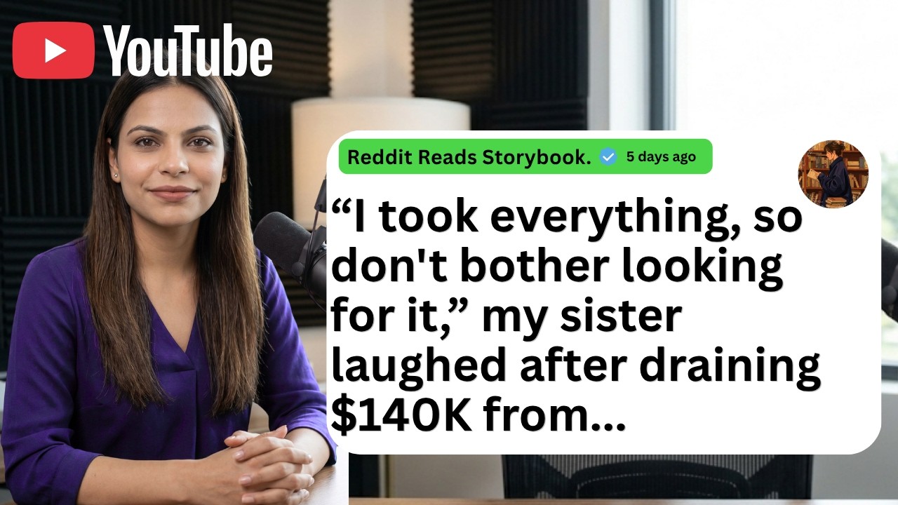 My sister drained my accounts and ran off with her boyfriend. I was devastated—until my 9-year-old..