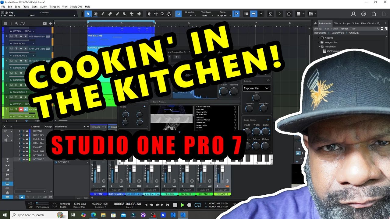 Cookin' Up Beats PreSonus Studio One Pro 7