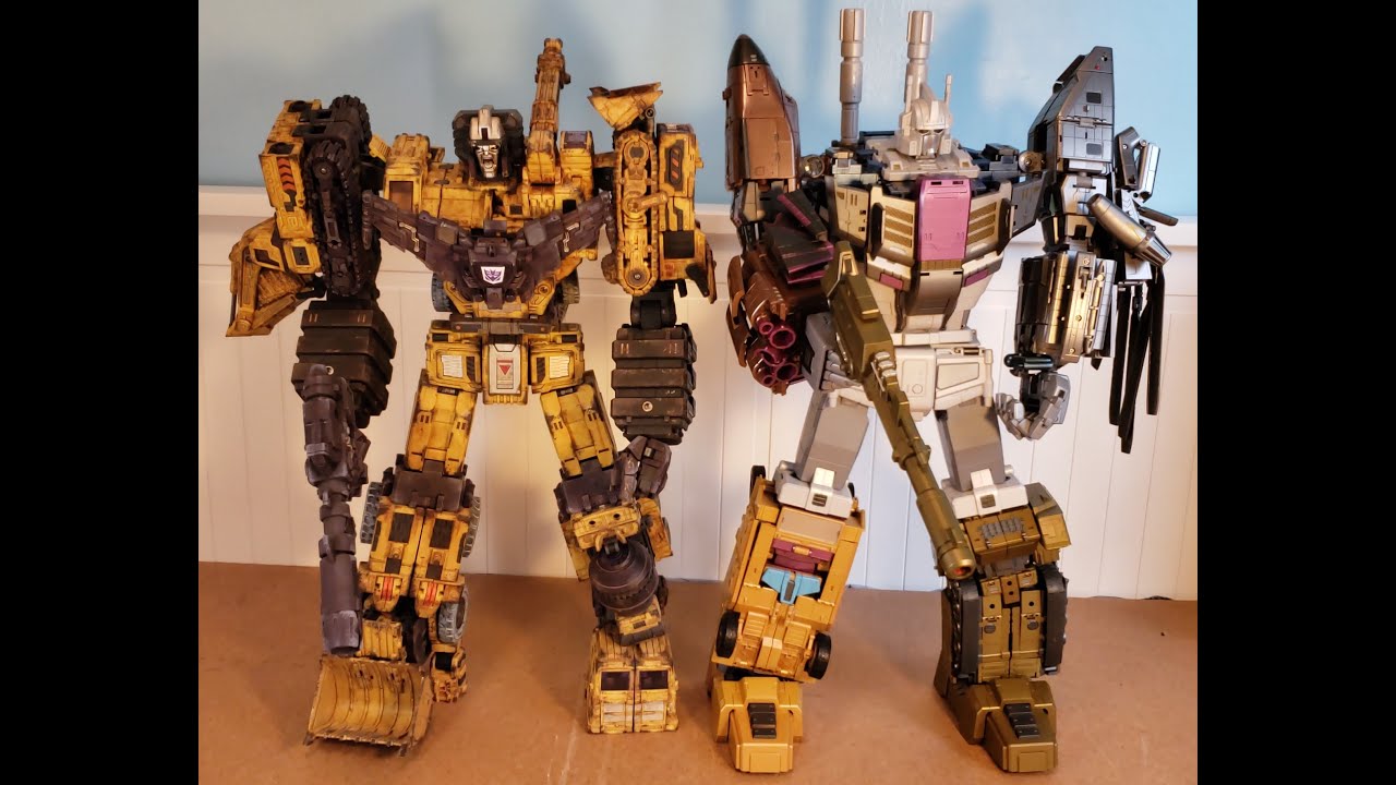 Zeta Toys ZA-07 Combaticons Bruticus Metallic Version - Unboxing