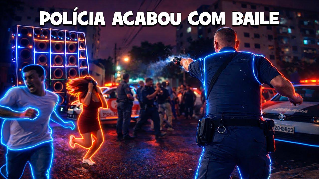 POLÍCIA BRECOU O BAILE ! 👎 ‹Hiiits›