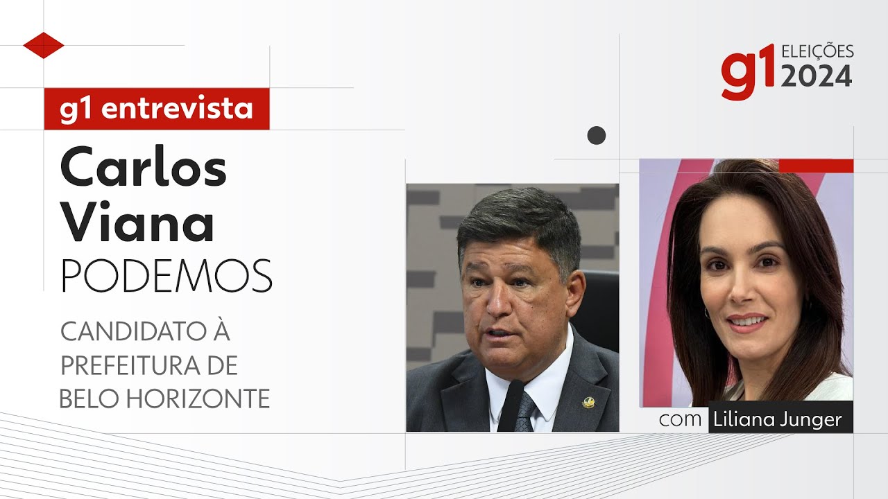 Liliana Junger entrevista Carlos Viana (Podemos) l Eleições municipais - Belo Horizonte