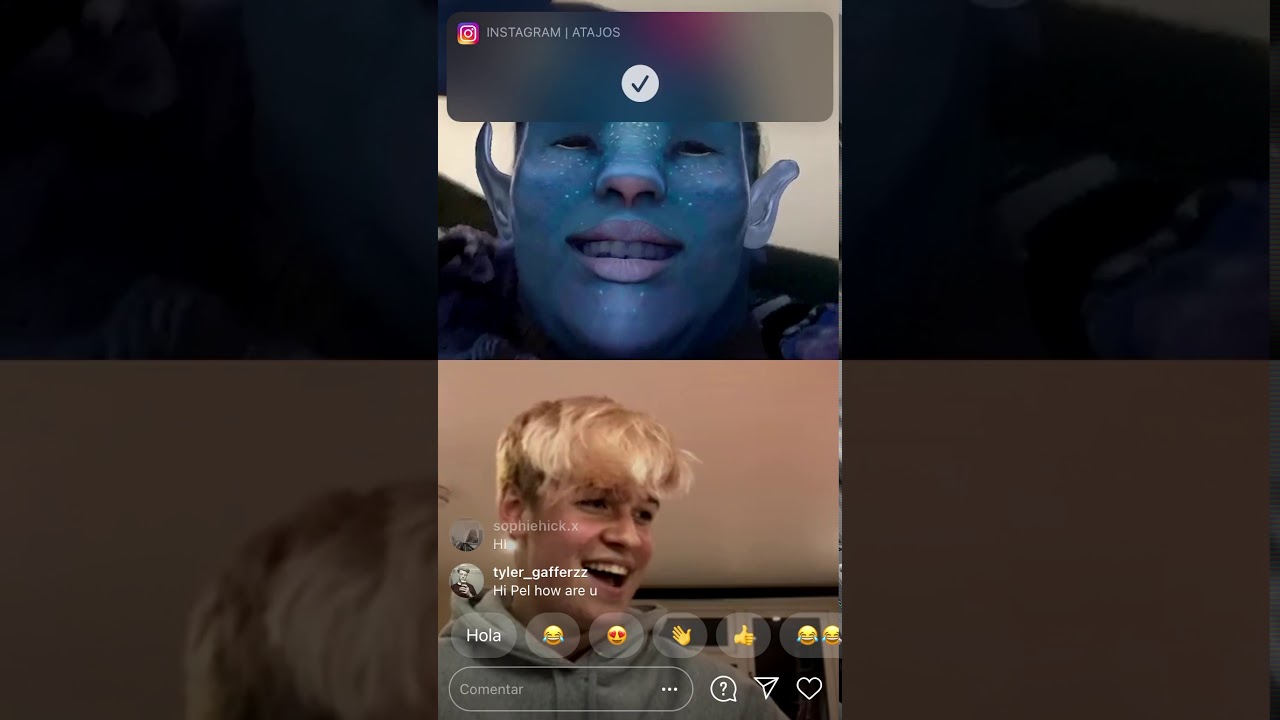 Harvey Mills instagram live with Perri Kiely