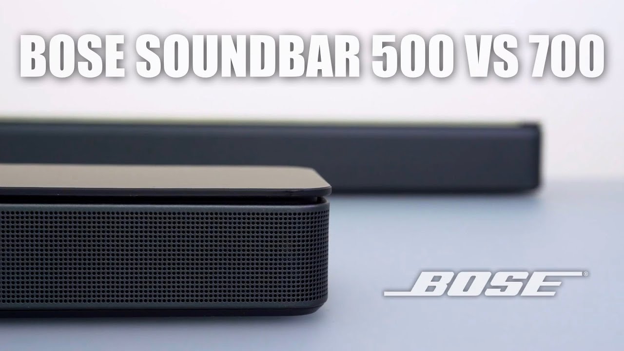 Сравнение и обзор Bose Soundbar 500 и 700!