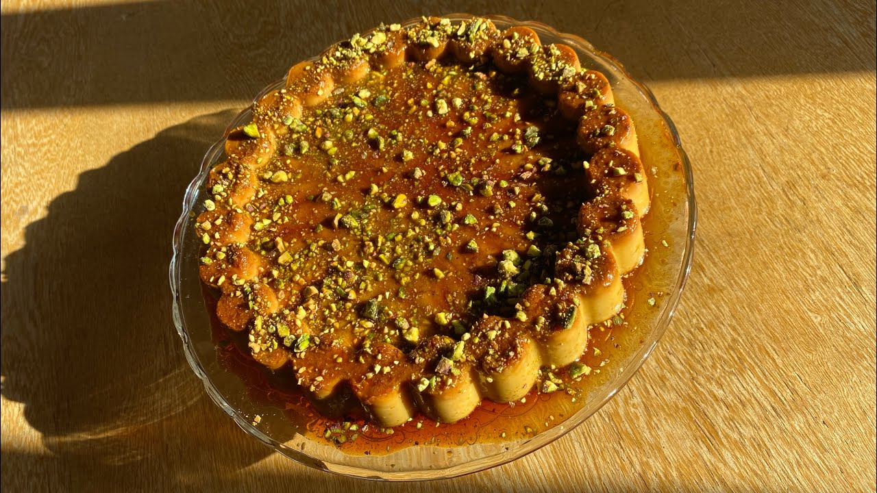 FLAN DE PISTACHOS 🍮