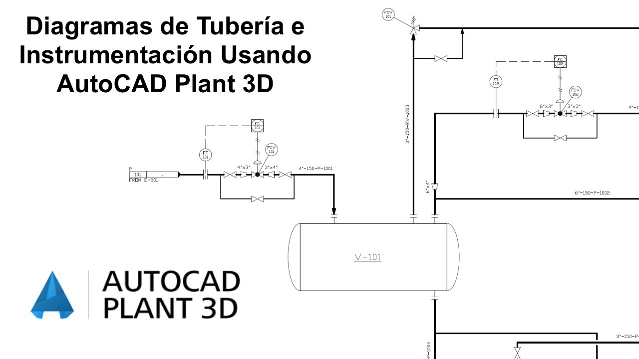 Diagramas de Tubería e Instrumentación Usando AutoCAD Plant 3D