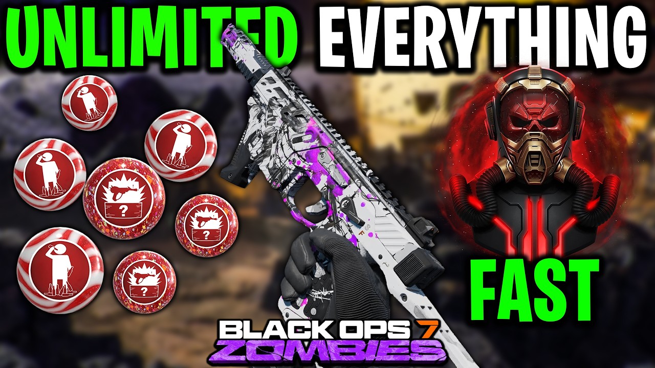 *NEW* BEST AFK XP / GOBBLEGUM Glitch In BO7 Zombies! ( UNLIMITED EVERYTHING )