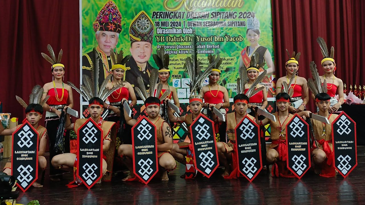 Laskartari SMK Sindumin : Tarian Anggalang Magunatip