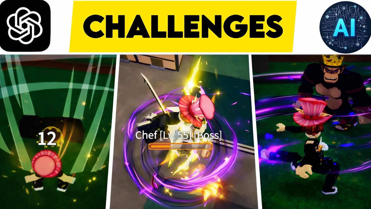Blox Fruits But AI Gave Me 5 Challenges