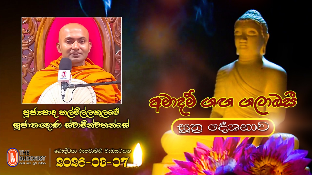 Ven Halmillakulame Sujathagnana Thero | 2026-03-07 | 04:00PM (සූත්‍ර දේශනාව)