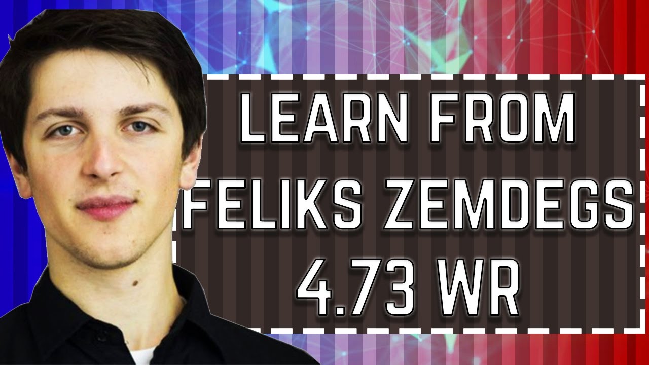 WHAT CAN WE LEARN FROM FELIKS ZEMDEGS 4.73 WORLD RECORD SOLVE?