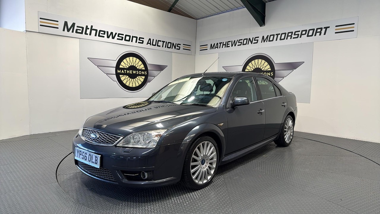 2006 FORD MONDEO ST TDCI | Mathewsons Classic Cars | Auction: 11, 12, 13 March 2026