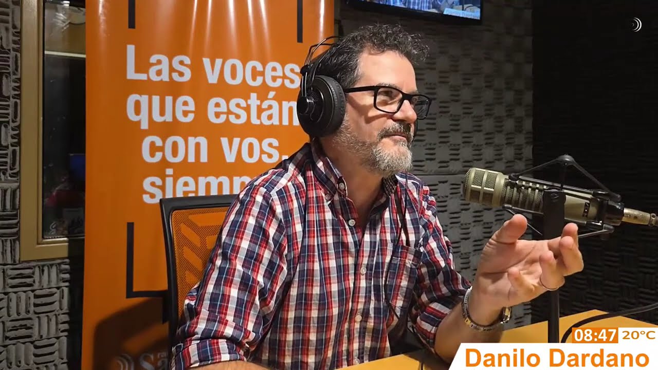 Danilo Dárdano, presidente de Confederación de Sindicatos Industriales, en Informativo Sarandí