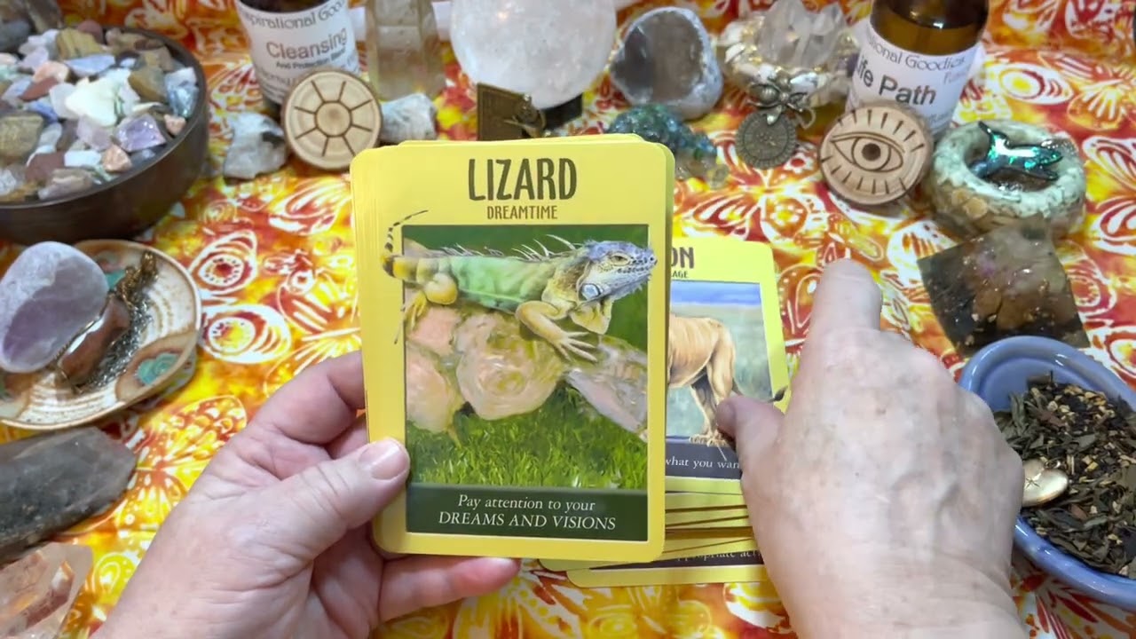 Oracle  Card Deck Flip Through of Power Animal Oracle Cards by Dr. Steven D. Farmer