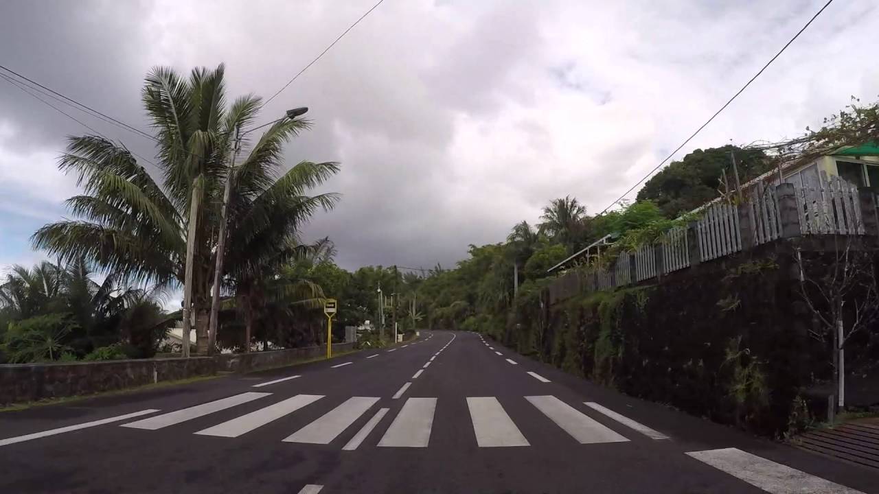 Ile de la Réunion Route vers Cap méchant, Gopro / Reunion island Road to Cap mechant, Gopro