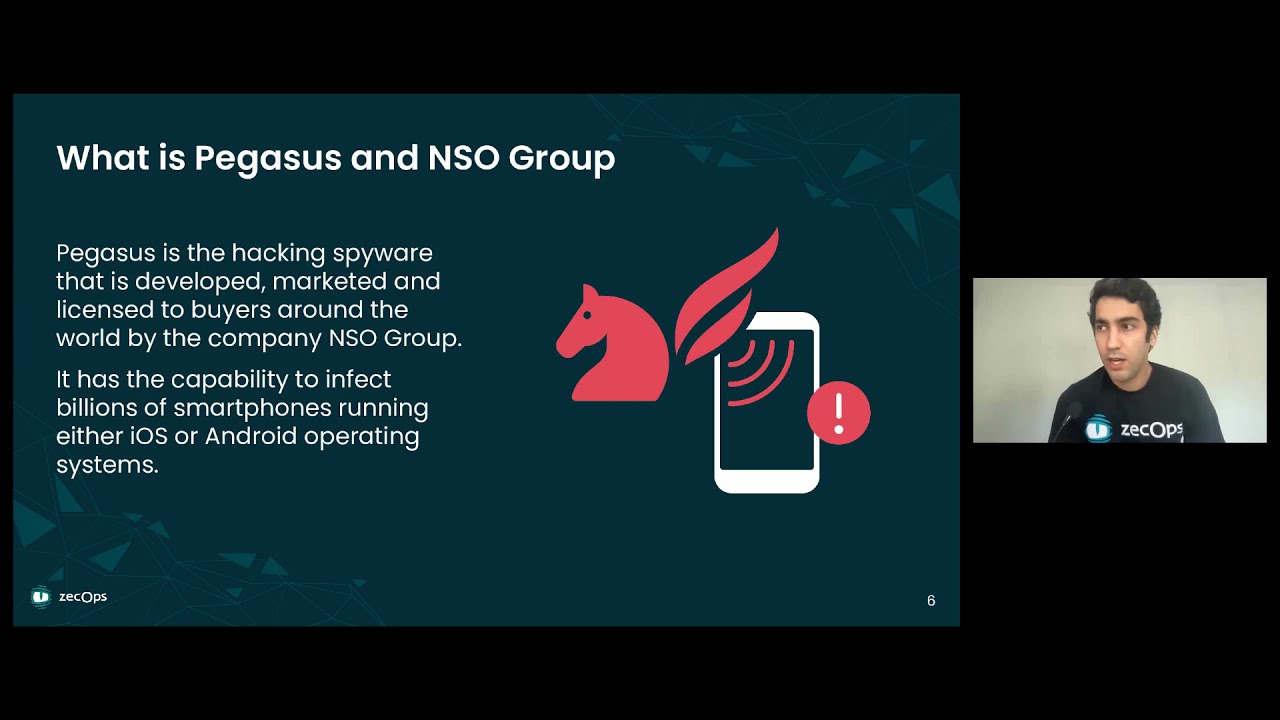 Pegasus (NSO group) discovery using ZecOps Mobile XDR
