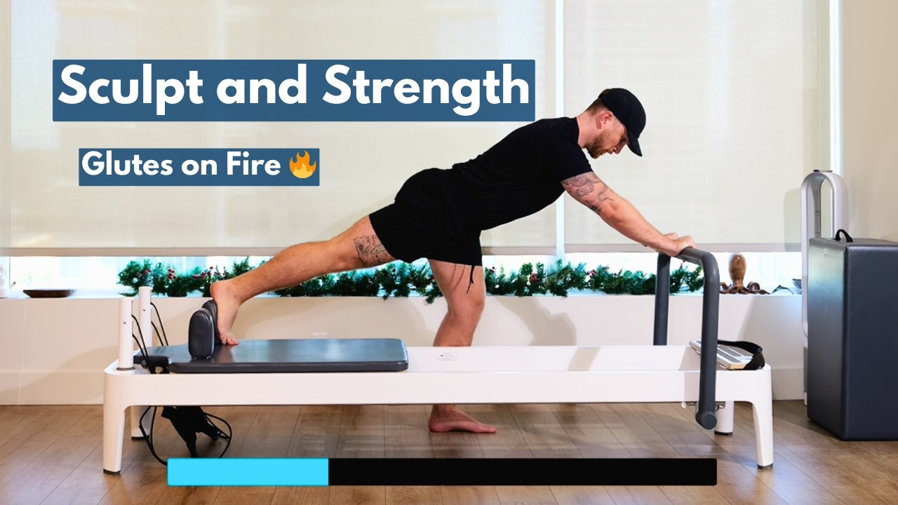 Advanced Reformer Pilates Glutes Workout | 25-Min Hip & Leg Sculpt