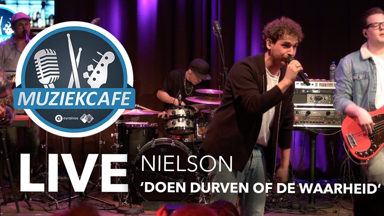 Nielson - 'Doen, Durven Of De Waarheid' live bij Muziekcafé
