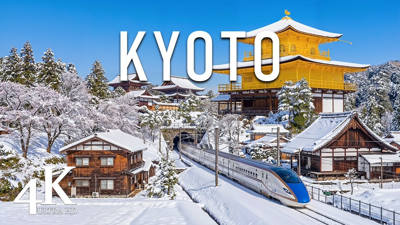 Peaceful Winter in Kyoto &ndash; Japan 4K UHD ❄️ Snowy Temples, Zen Gardens & Timeless Tranquility