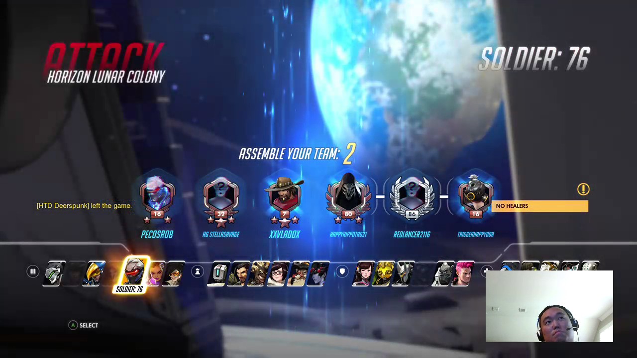 Overwatch - Horizon Lunar Colony - Quick Play - Lucio