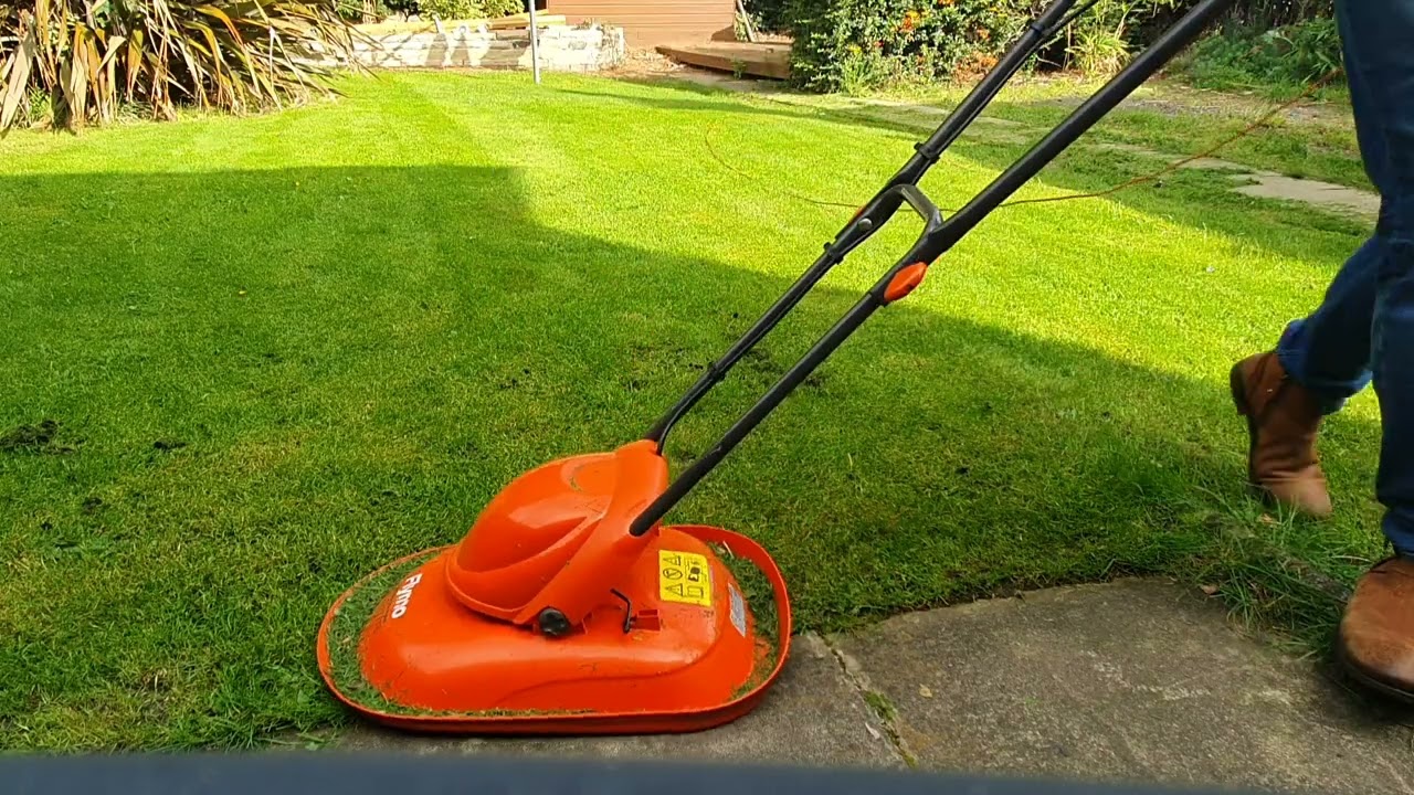 just mowing Flymo Micro lite