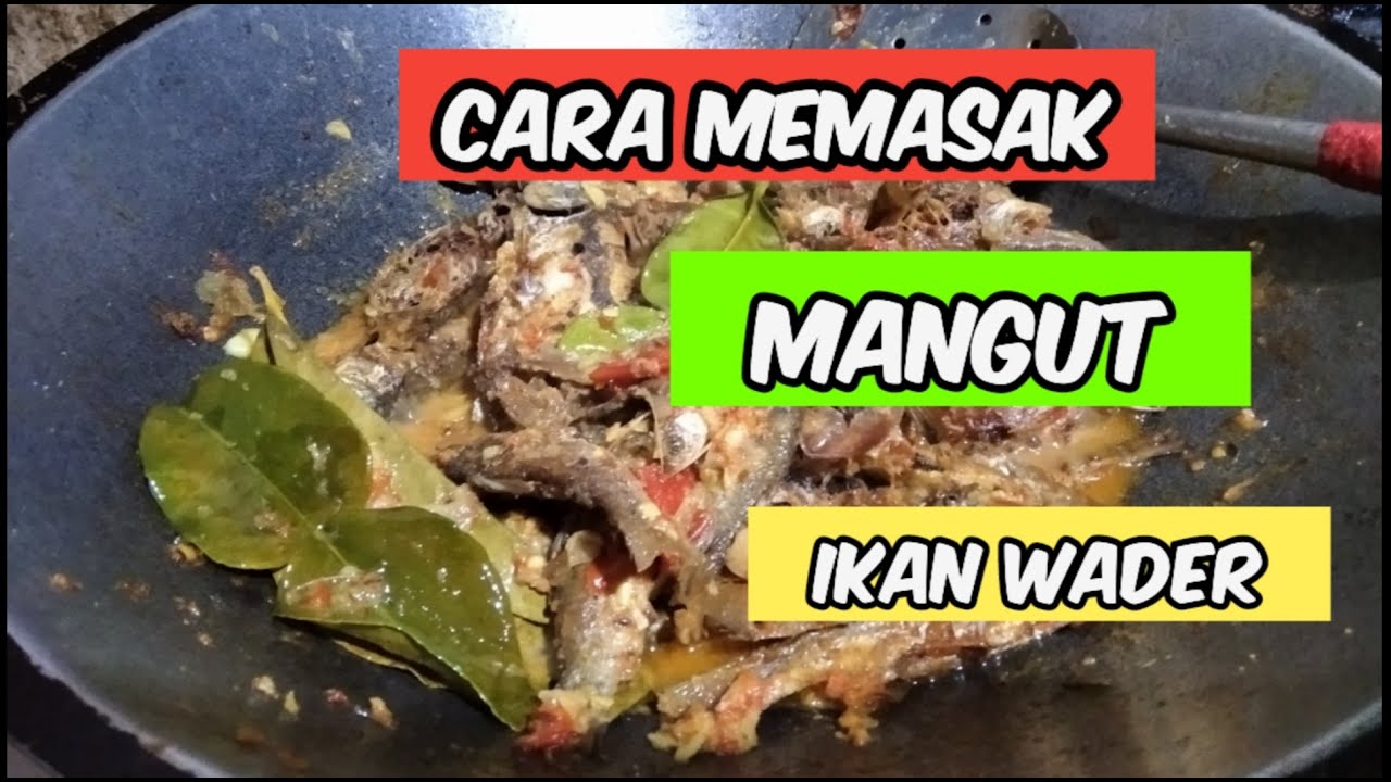 cara memasak mangut ikan wader abang