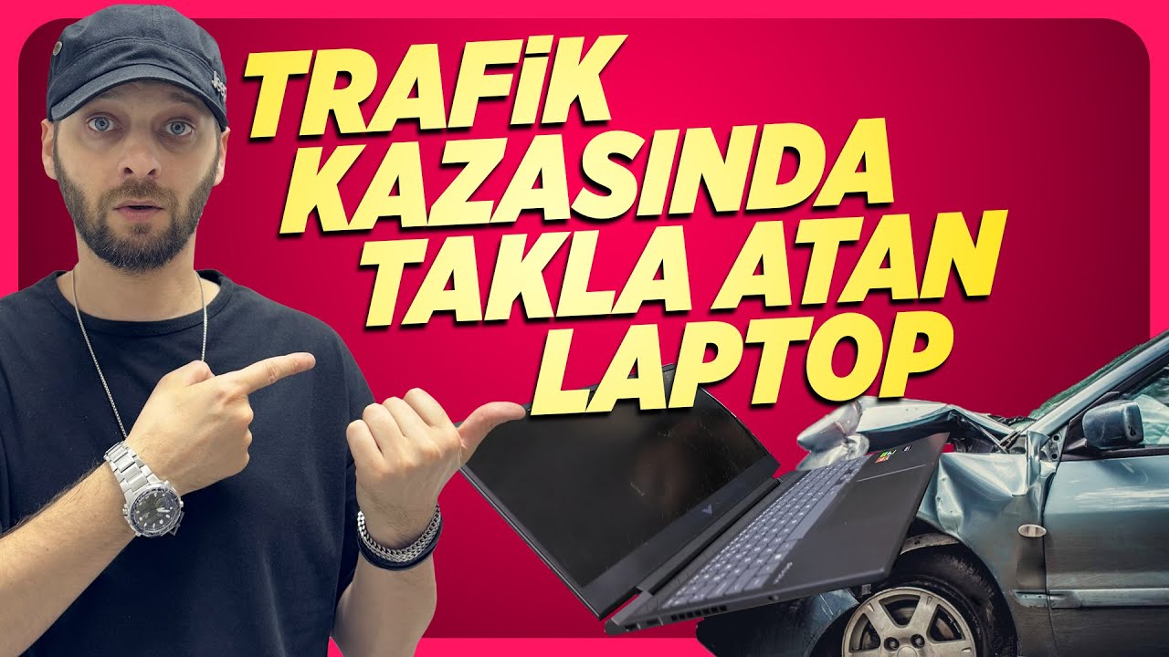HP Victus Laptop'u Trafik Kazasında Pert Oldu! Sonuç Şaşırtıcı!