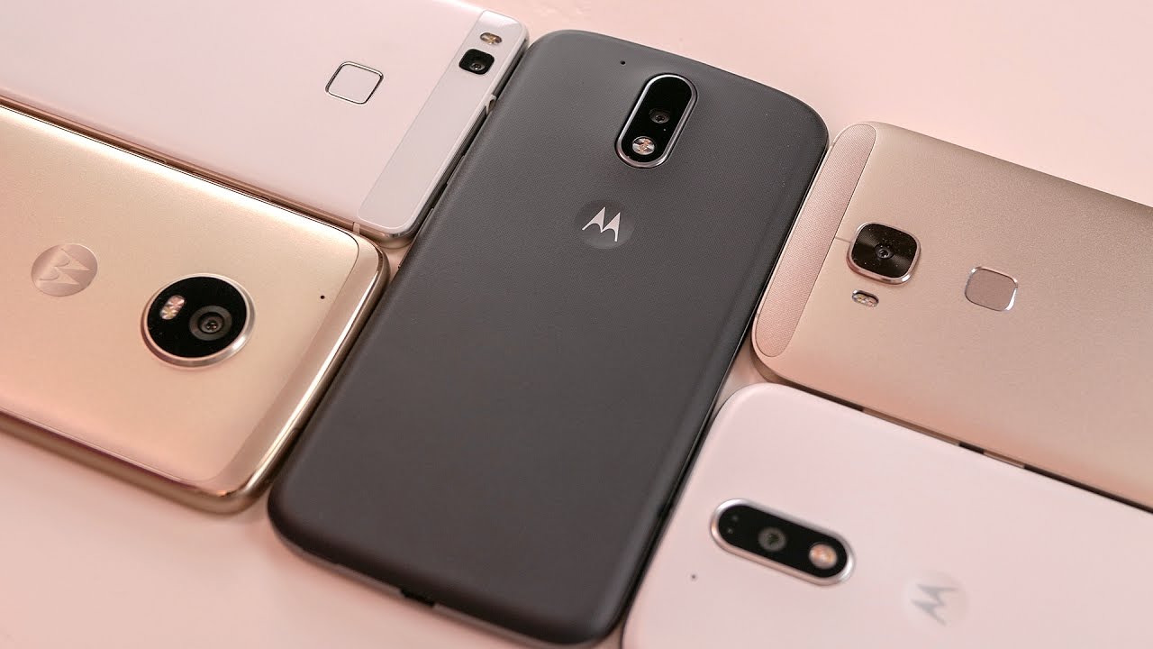 Moto G5 Plus vs G4 Plus vs G4 vs Huawei P9 Lite vs G8