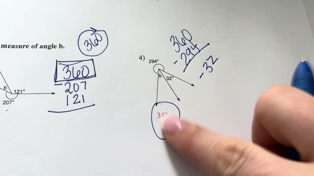 Vertical and Adjacent Angles