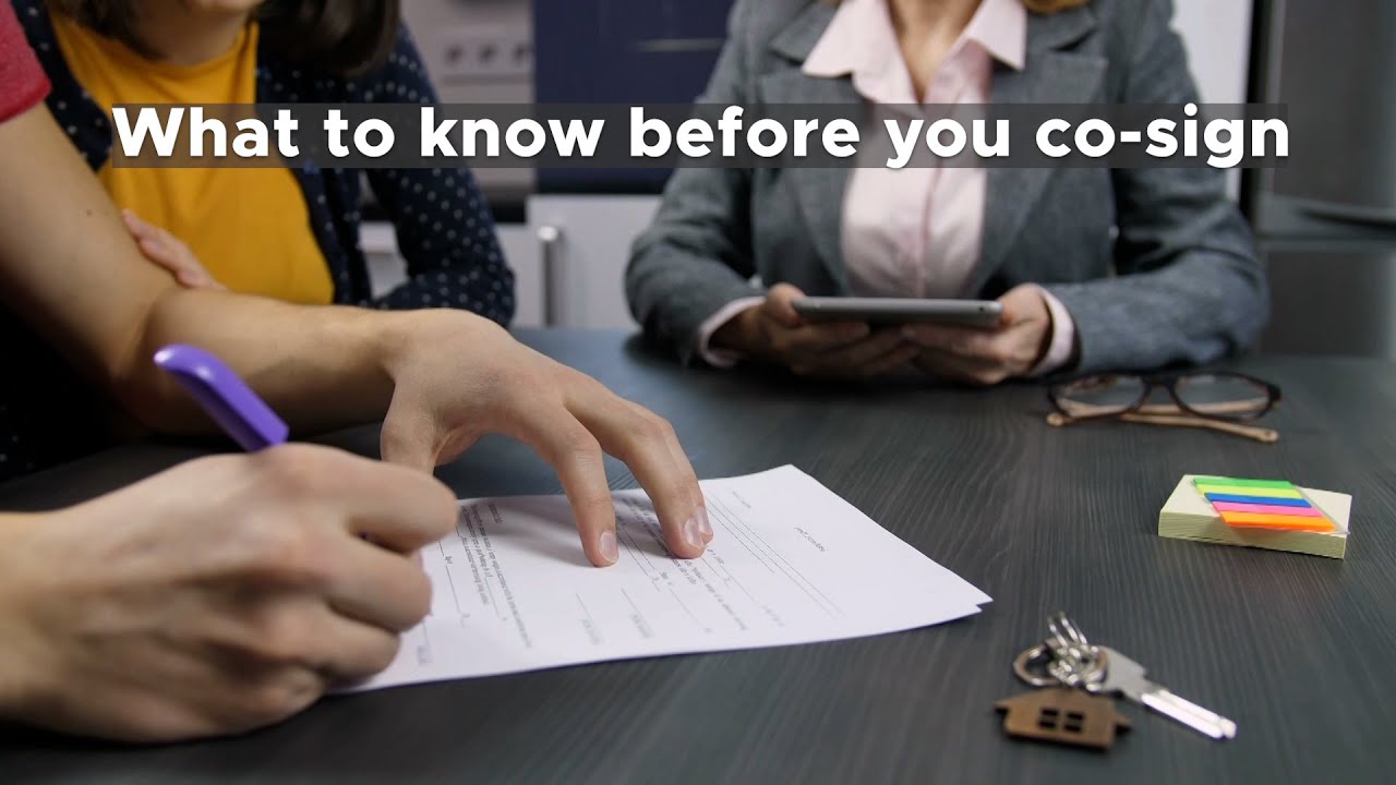 Pros and cons of co-signing a loan