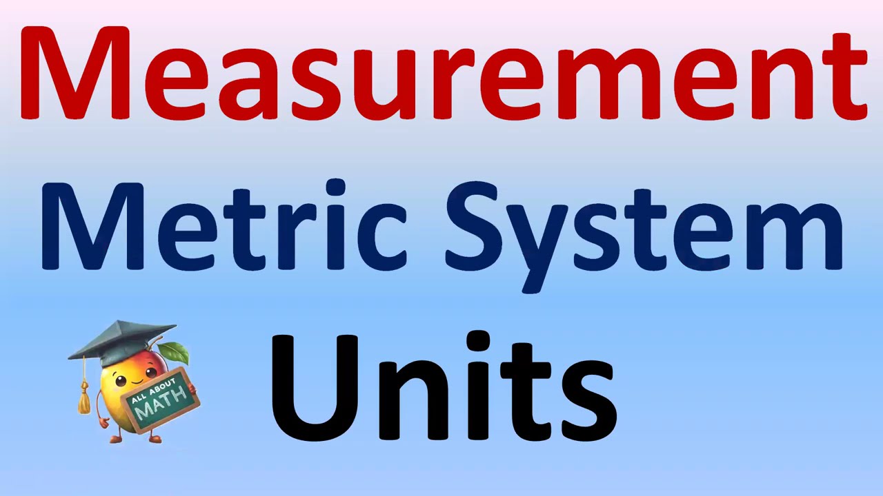 Metric System : Length, Mass, Capacity : Measurement : Math