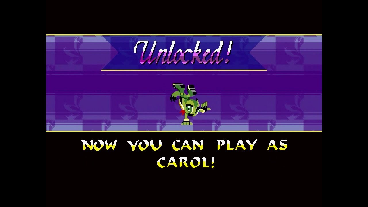 Freedom Planet 1.0 Carol Tea