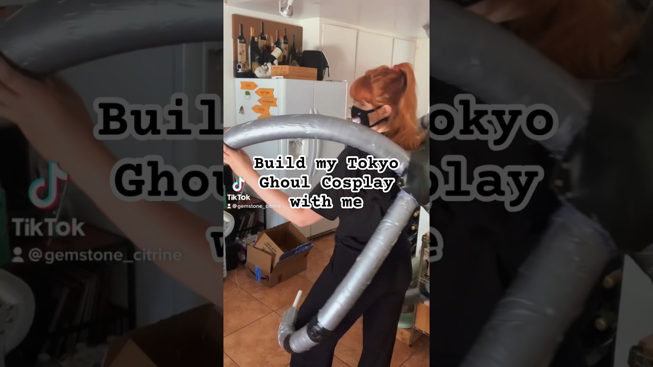 Wait for the results 😏 #cosplay #tokyoghoul #kenkaneki #kagune #tokyoghoulcosplay #trend #crafter