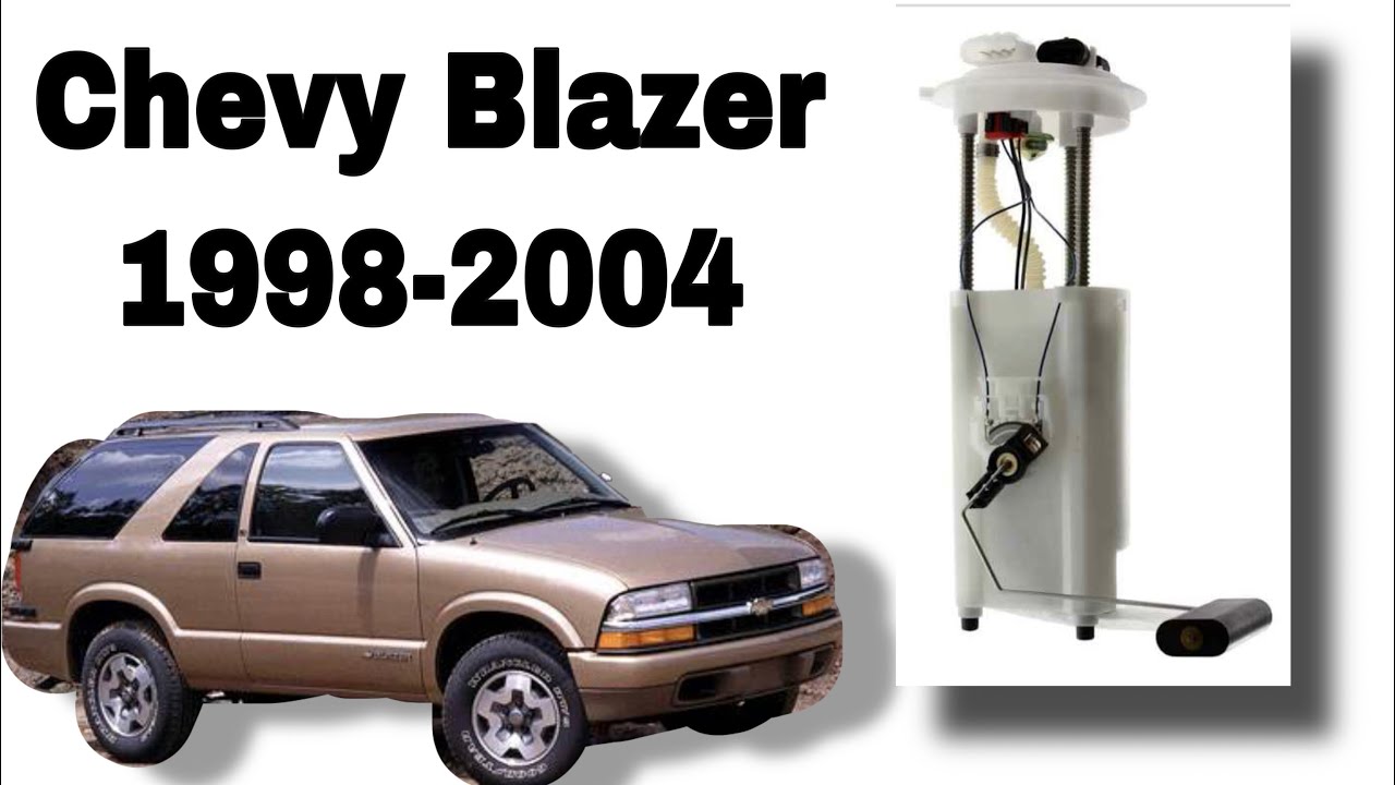 COMO CAMBIAR BOMBA DE GASOLINA CHEVY BLAZER 1998-2005