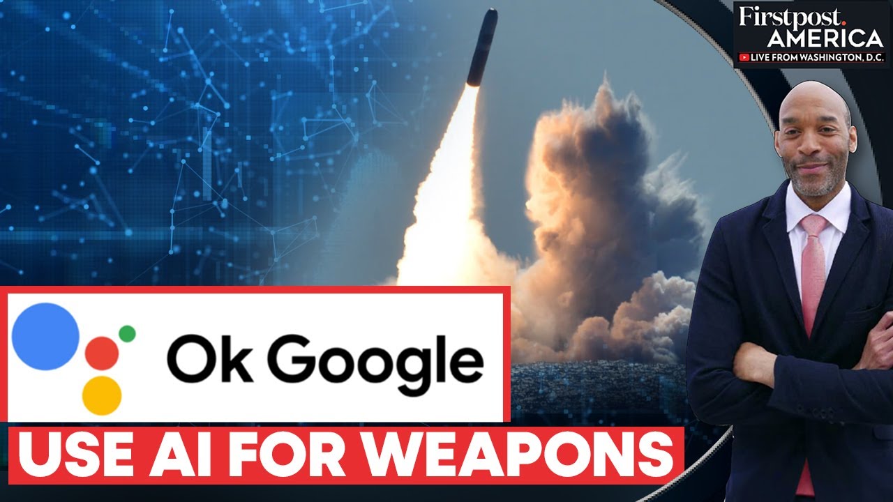 Google Drops Ethical Pledge, Embraces AI Use in Weapons | Firstpost America | N18G