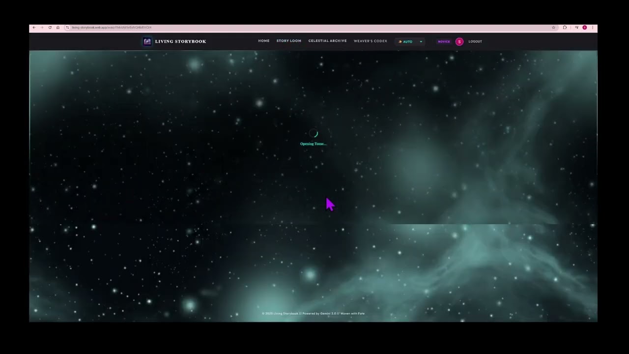 Living Storybook | AI Multiverse Storytelling Demo