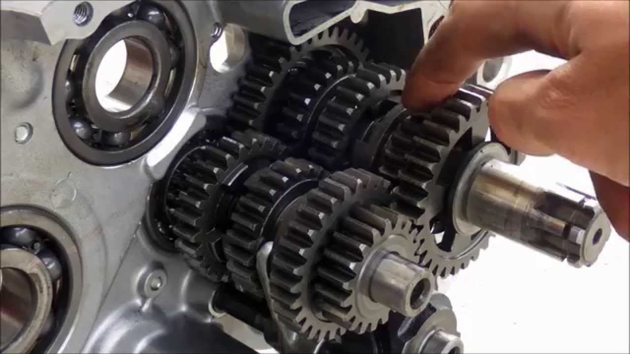 Motorcycle transmission: DEMONSTRATION + EXPLANATION