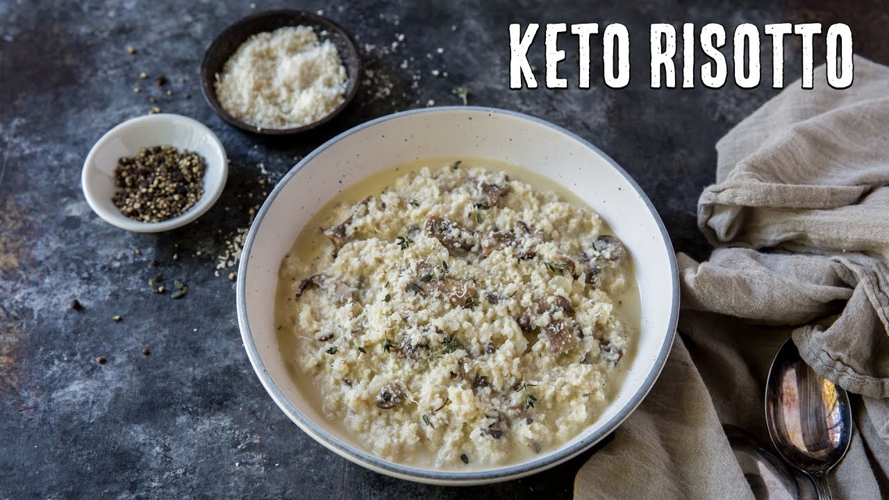 Cheesy Keto Cauliflower Risotto | Fancy Dinner Made Easy!
