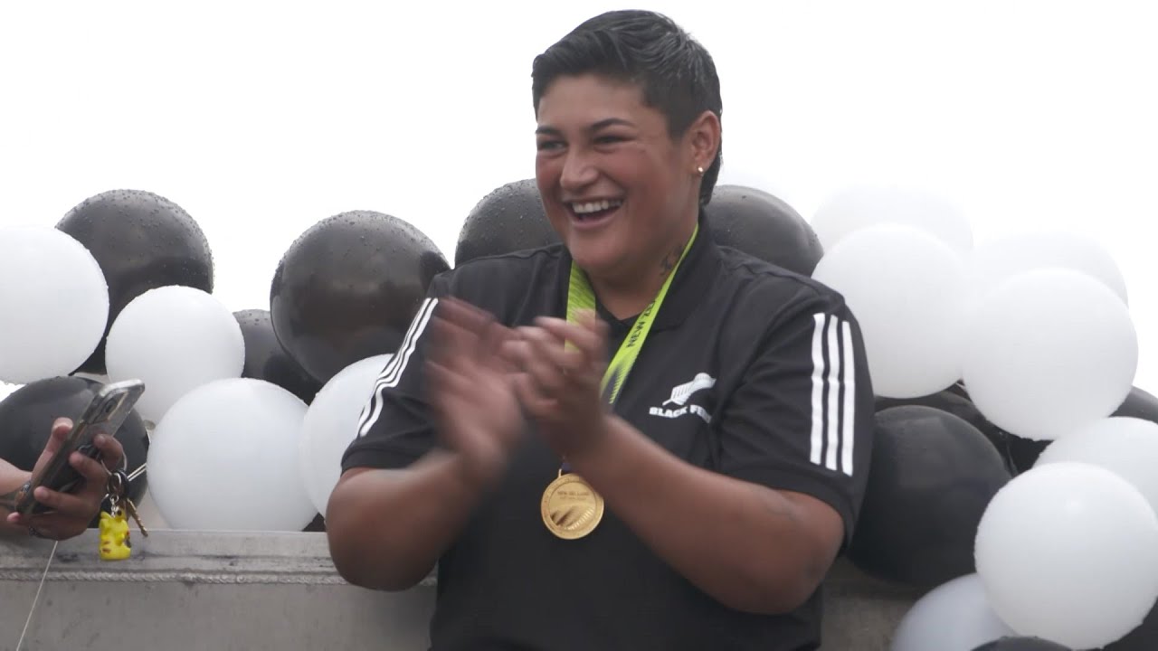 'Good things that come out of Kaitāia' - World Cup star welcomed home | Te Ao Māori News