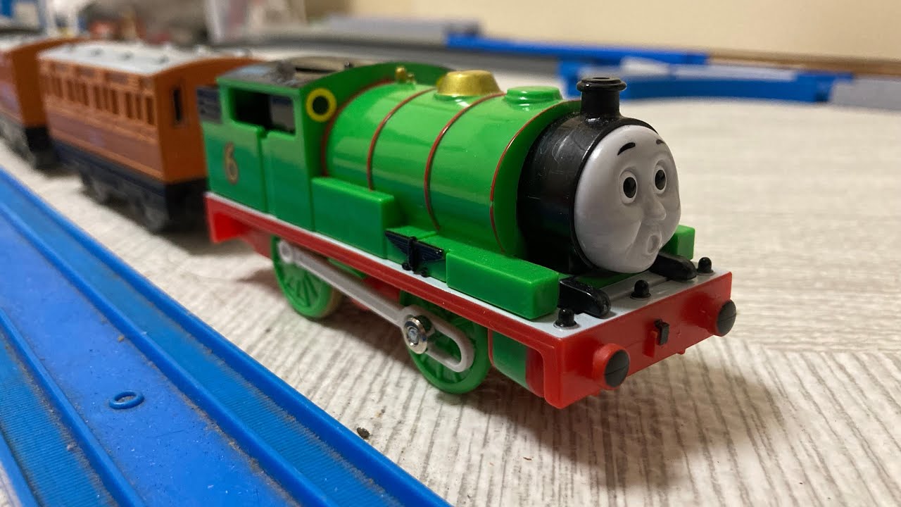 プラレールトーマス パーシーとこうずい