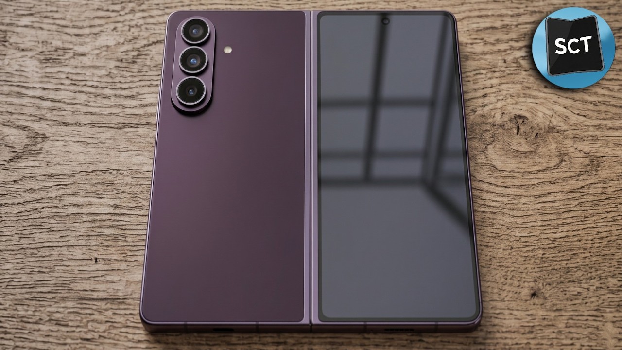 Samsung добавила титан в экран Z Fold 8