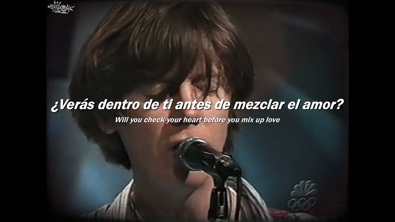 Sonic Youth - Unmade Bed (SUB//ESPA&Ntilde;OL) (Live The Tonight Show With Jay Leno 2004) Lyrics