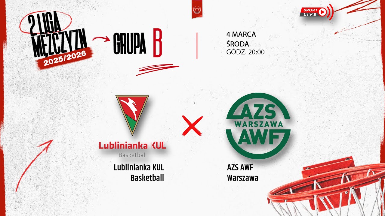 Lublinianka KUL Basketball - KS Trójka Żyrardów (2 LM)