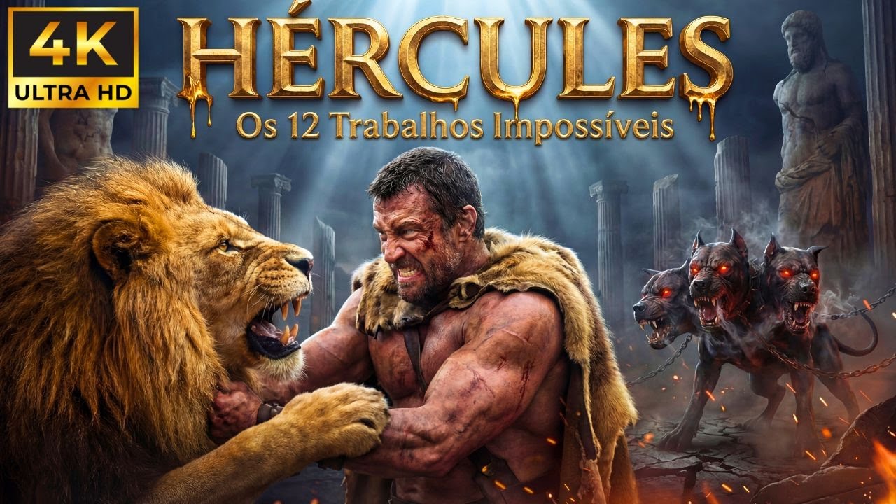 Hércules | Filme Completo | O Homem que Pagou por Seu Pecado com 12 Trabalhos Impossíveis