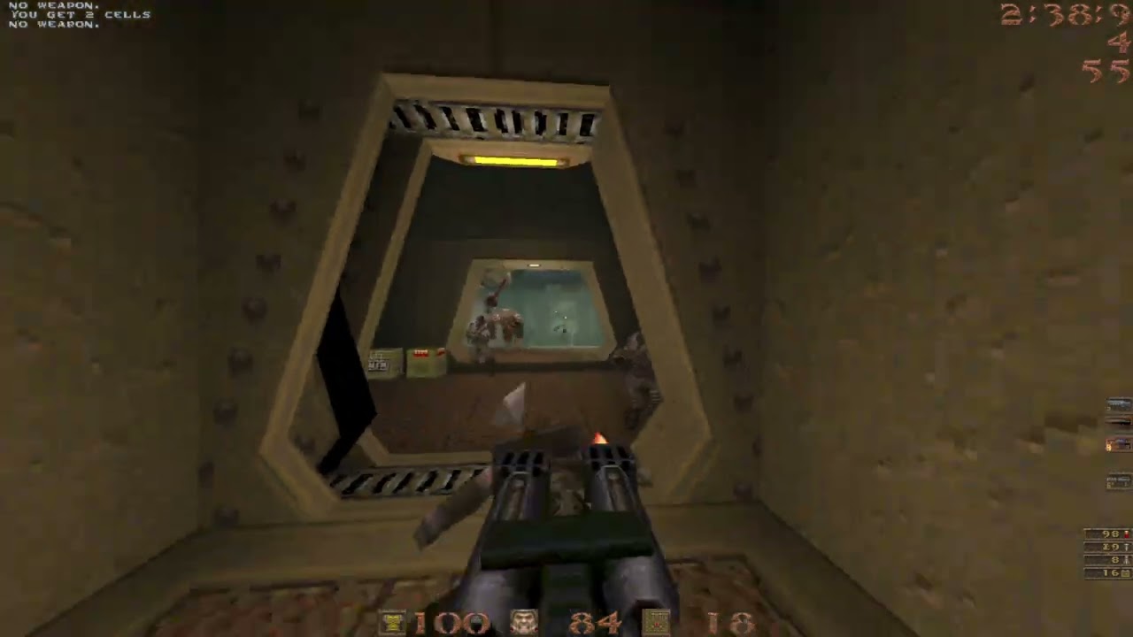Quake - Nightmare 100% of dmd9 by Justin 'optic' Fleck in 4:08 (table filler)