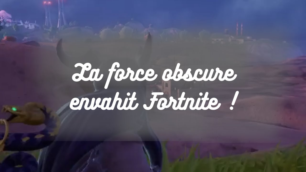 La force obscure envahit Fortnite !